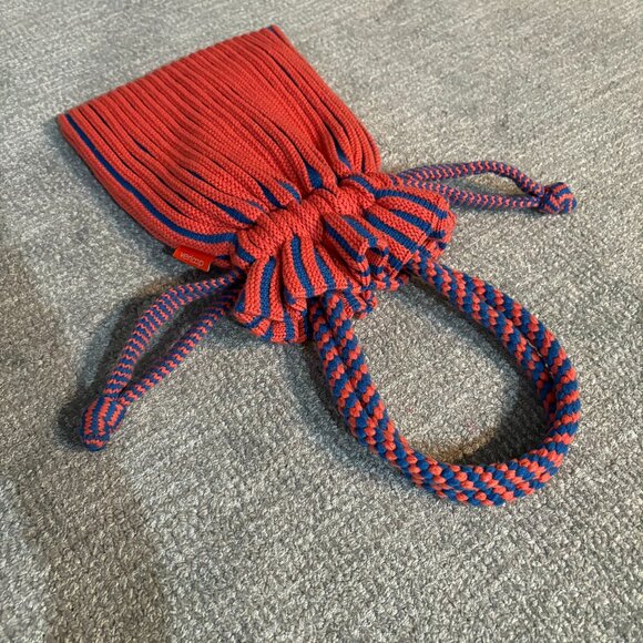 Verloop Candy Stripe Mini Tote Bag (Gently Used) - Picture 5 of 13